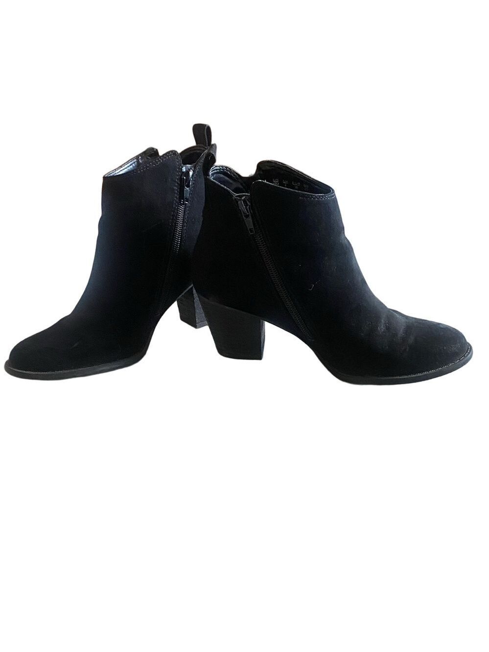 Carlos Santana Black Booties – Size 6 –
